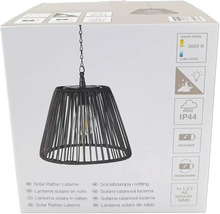 Solární ratanová lucerna v balení