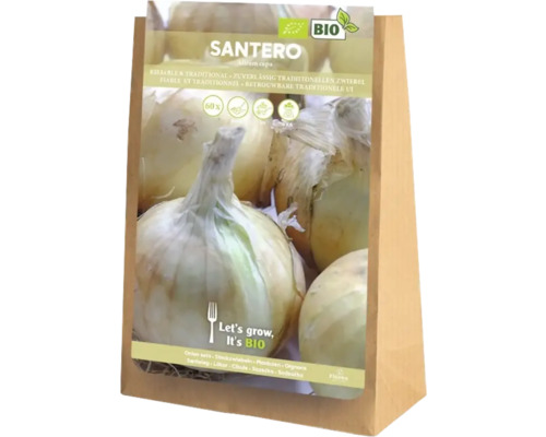 Sazečka cibule Santero, certifikovaná bio, balení po 60 kusech