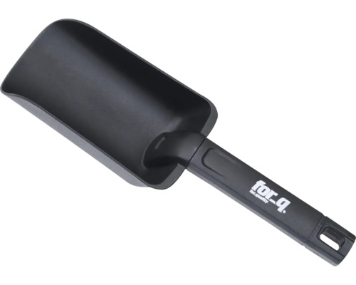 Plastová lopatka na krmivo s logem for.q