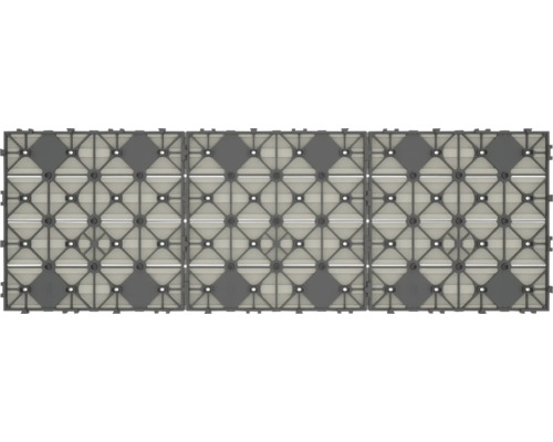 Plastové terasové dlaždice, spojené