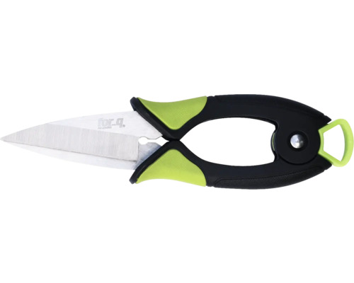 Zahradní nůžky s čepelemi z nerezové oceli a plastovými rukojeťmi