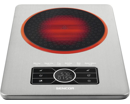 Jednotlivá varná deska Sencor s displejem