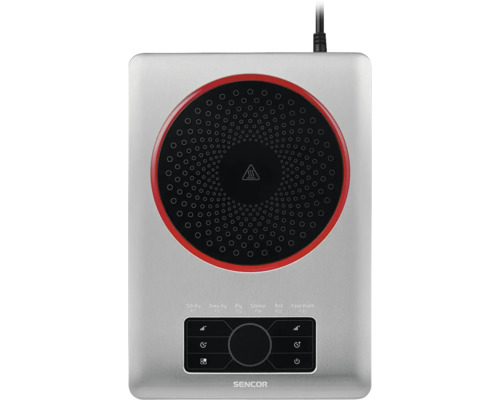 Jedno plotýnkový vařič z nerezové oceli