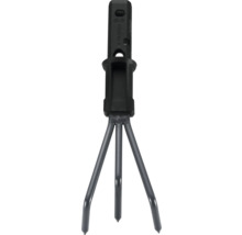 Vypichovač plevele se třemi hroty a plastovou rukojetí