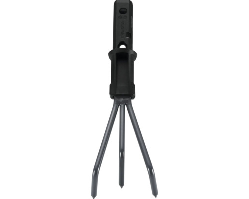 Vypichovač plevele se třemi hroty a plastovou rukojetí