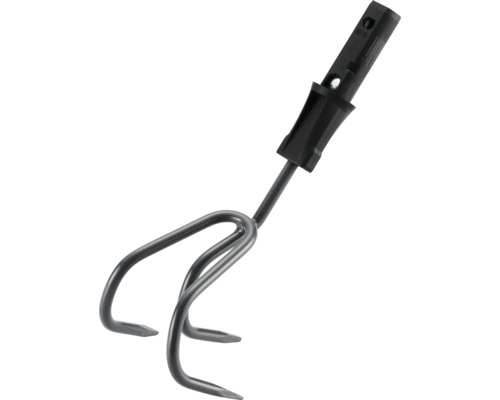 Zahradní kultivátor se třemi hroty a rukojetí