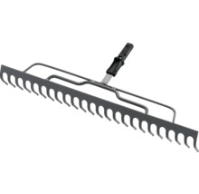 Kovové hrábě s plastovou rukojetí pro zahradu