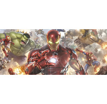 Malba Iron Mana, Hulka a dalších superhrdinů v bojové scéně