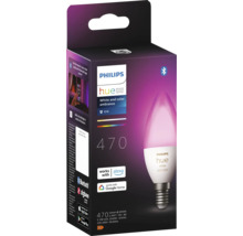 Žárovka Philips Hue White and Color Ambiance E14 v obalu produktu