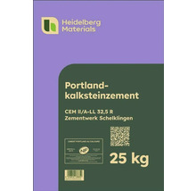 Pytel portlandského vápencového cementu CEM II/A-LL 32,5 R, 25 kilogramů