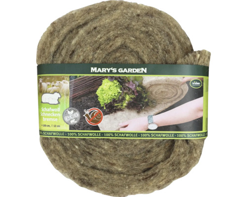 Role zábrany proti slimákům z ovčí vlny, délka 100 cm a šířka 12 cm