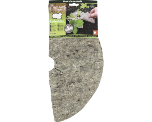 Mary's Garden disk z ovčí vlny, průměr 37 centimetrů