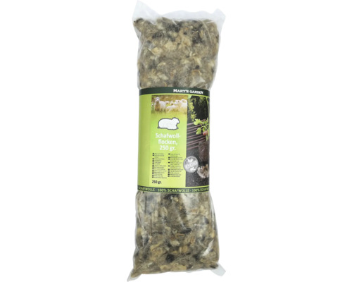 Vločky z ovčí vlny Mary's Garden 250 g Balení ovčí vlny 250 gramů