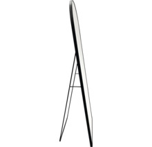 Stojací zrcadlo s rámem a stojanem