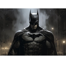 Ilustrace Batmana v dešti