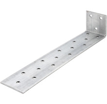 Děrovaný úhelník z kovu