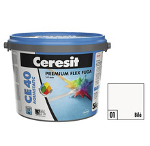 Ceresit CE 40 Aquastatic Premium Flex spárovací hmota, 5 kilogramů