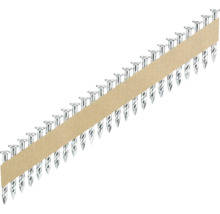 Hřebíky v zásobníku na papírovém pásku