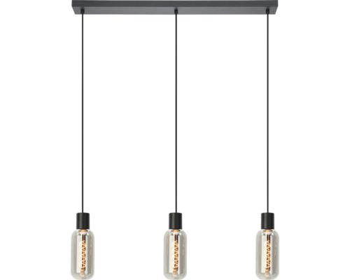 Trojitá závěsná lampa s dekorativními žárovkami