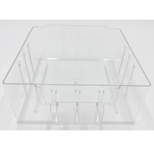 Průhledný plastový úložný box