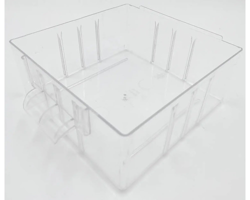 Průhledný úložný box z plastu