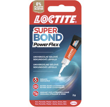 Loctite Super Bond Power Flex Gel sekundové lepidlo s nulovým obsahem plastového blistru