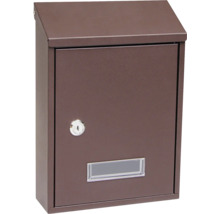 Poštovní schránka se zámkem a jmenovkou