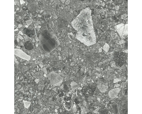 Detailní záběr dlaždice s kamenným dekorem