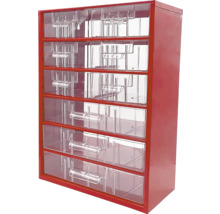 Box na sortiment s průhlednými zásuvkami