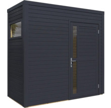 Zahradní domek s oknem a dveřmi