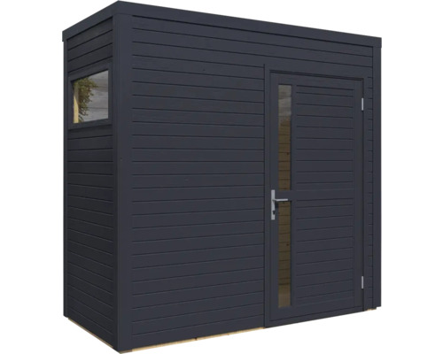 Zahradní domek s oknem a dveřmi