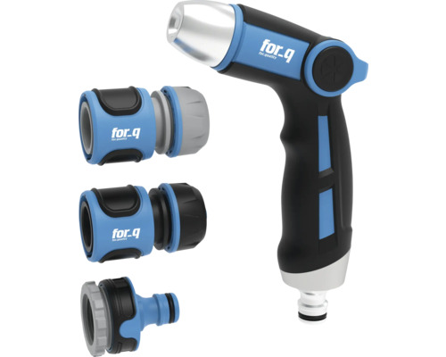 Zahradní stříkací pistole s hadicovými spojkami