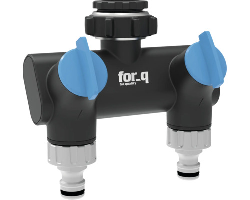 for_q rozdělovač vody se dvěma výstupy pro zahradu