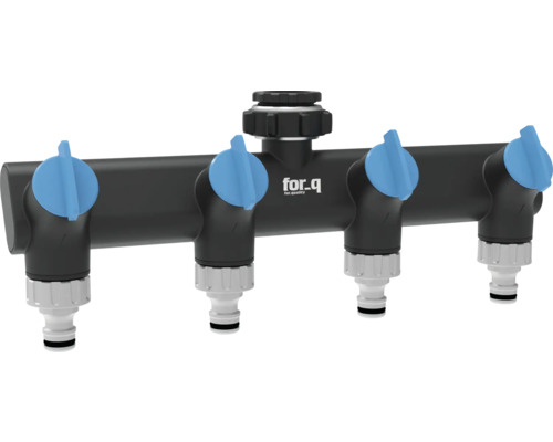 Zahradní rozdělovač se čtyřmi výstupy od for_q