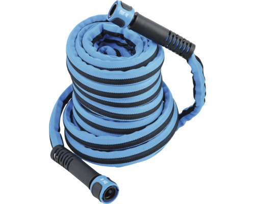 Zahradní hadice s textilním opletením, svinutá