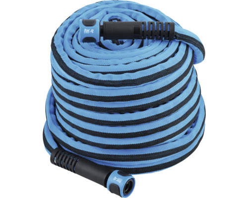 Zahradní hadice s textilním opletením, srolovaná