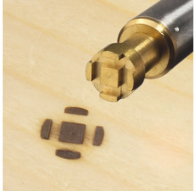 Vypalovací razítko pro vytváření vzorů na dřevo