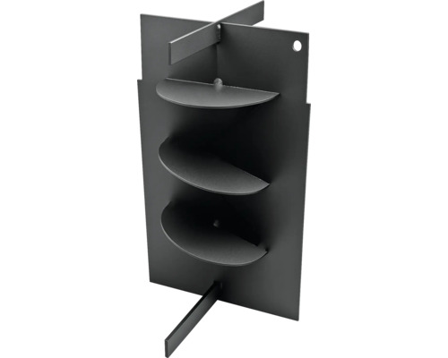 Omezovač kouřových plynů (turbulátor) pro kamna LULEA, UMEA Kovový regál na rostliny se třemi policemi