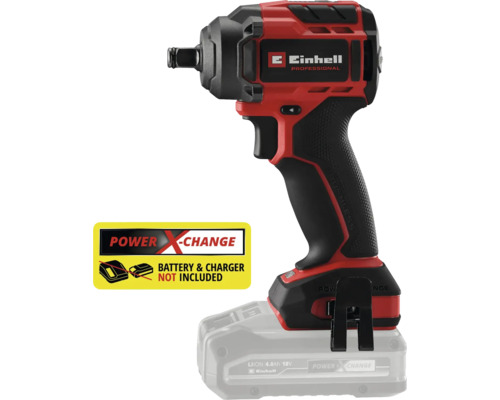 Aku rázový utahovák Einhell s akumulátorem Power X-Change. Baterie a nabíječka nejsou součástí balení.