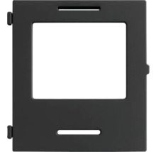 Černý rám zásuvky na popel