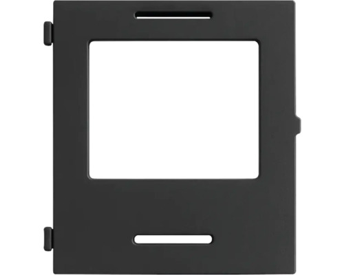 Černý rám zásuvky na popel