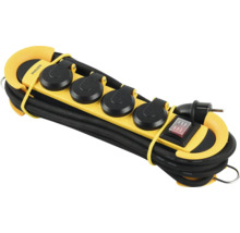 Prodlužovací kabel Philips se čtyřmi zásuvkami a navijákem kabelu