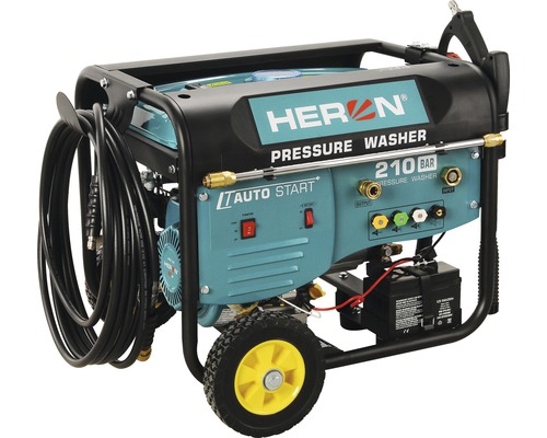 Vysokotlaký čistič HERON HPW 210, motorový, s dálkovým ovládáním, 210 bar Vysokotlaký čistič Heron s tlakem 210 barů