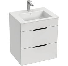 Skříňka pod umyvadlo se dvěma zásuvkami, umyvadlem a baterií