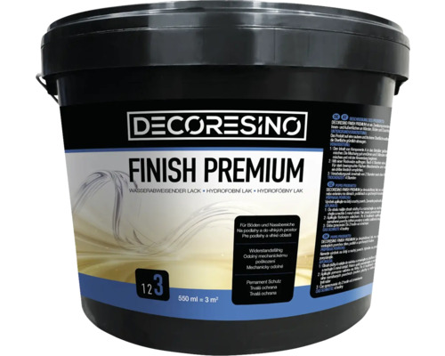 Decoresino Finish Premium lak pro interiéry a exteriéry, vhodný pro podlahy a mokré prostory