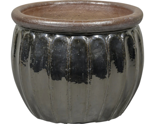 Kulatý keramický květináč