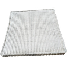 Šedý manšestrový potah na sedák