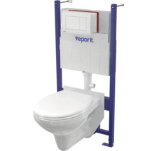 Závěsný WC set s instalačním modulem a ovládacím tlačítkem