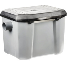 Plastová zdvihací stanice s víkem a připojovacím hrdlem