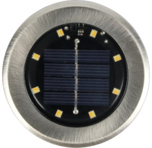 Zápustné bodové svítidlo se solárním panelem